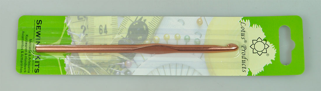 ALUMINIUM CROCH HOOK:5PC (LOTUS/ACH-6MM) 1 ALUMINIUM CROCH HOOK:5PC (LOTUS/ACH-6MM)