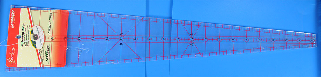 WEDGE RULER:10 DEGREE (NL4185)