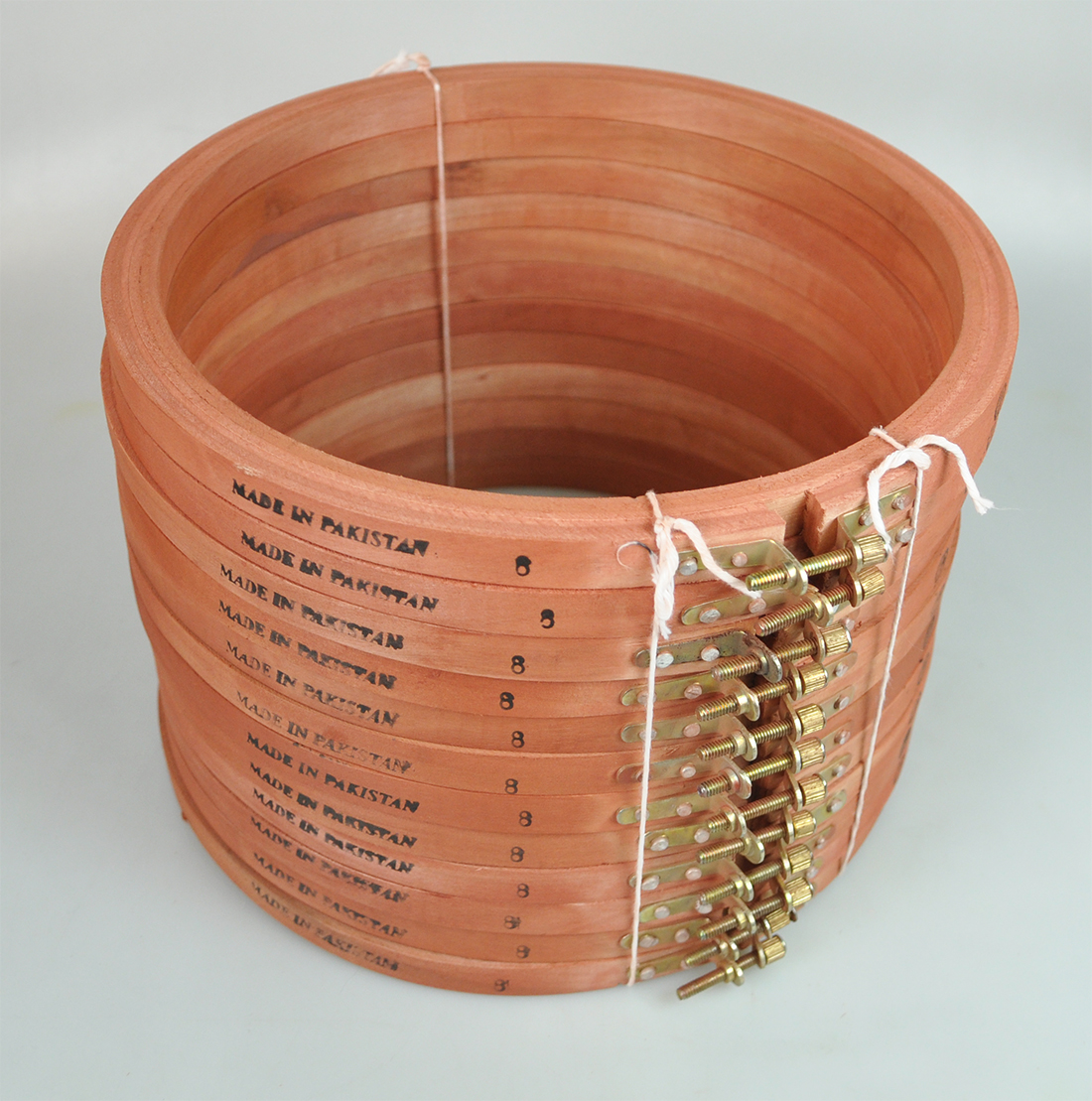 WOODEN EMB WOODEN EMB.FRAME:8" (BROWN/WEF-8)