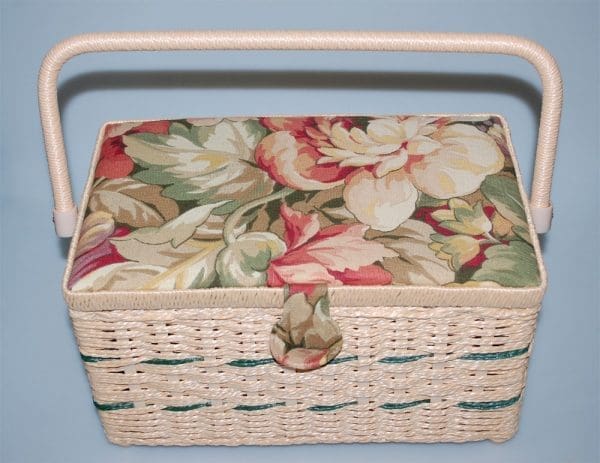 SEWING BASKET (29x17x15CM) (2301)