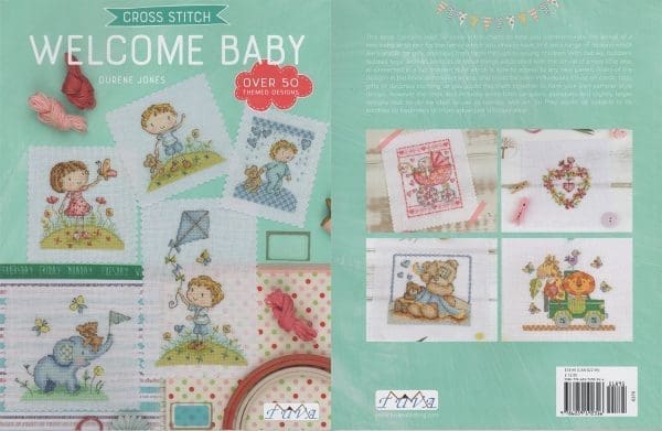 CROCH.STITCH:WELCOME BABY (6370-1)