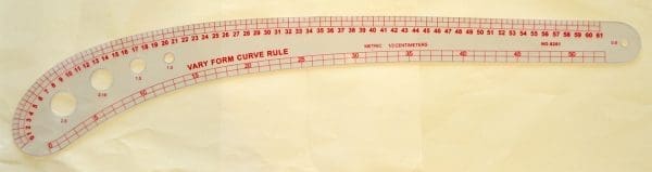 VARY FORM RULER (6261/RULER)