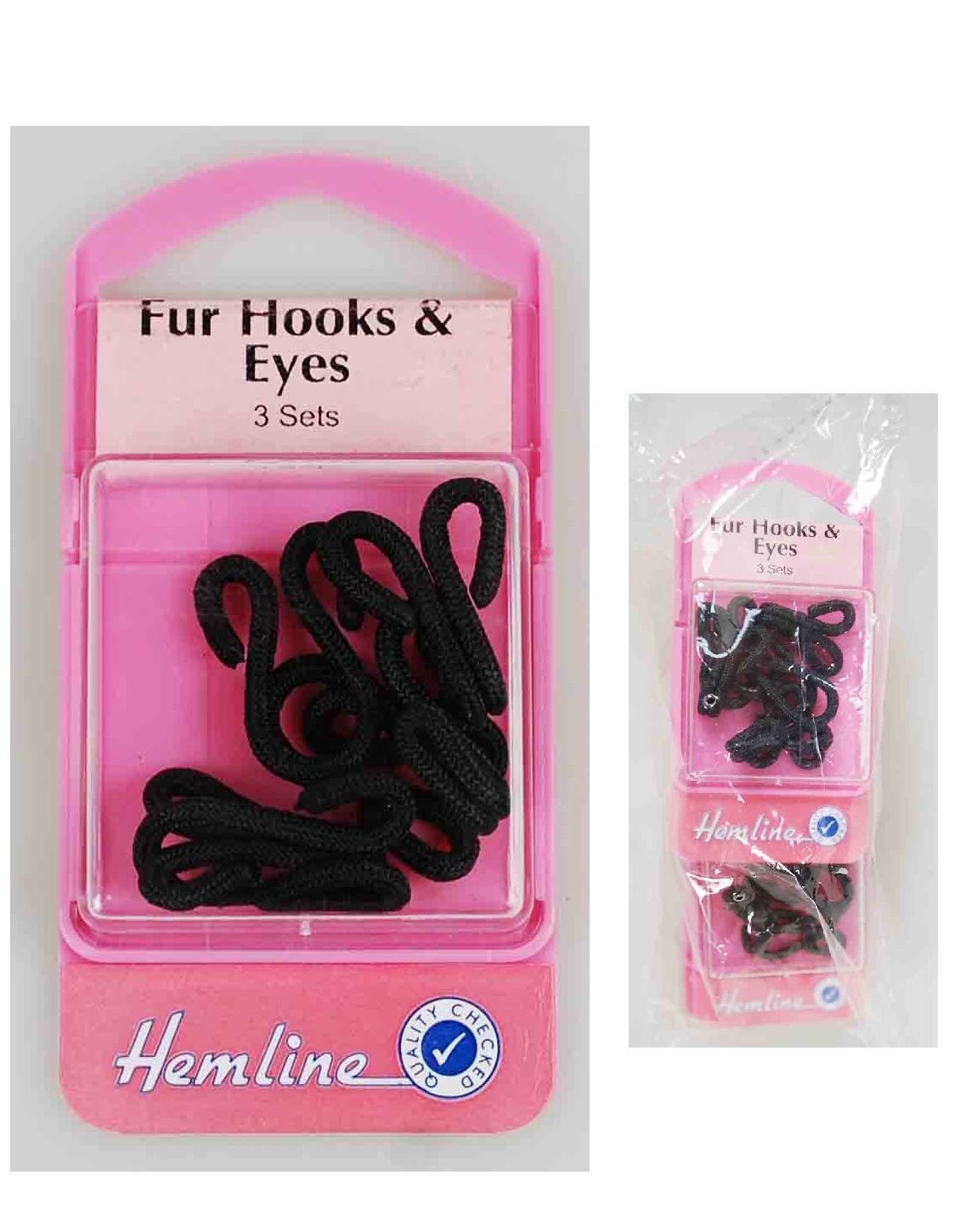 FUR HOOK&EYE:3PC/SET:5ST/PKT (402 FUR HOOK&EYE:3PC/SET:5ST/PKT (402.B)