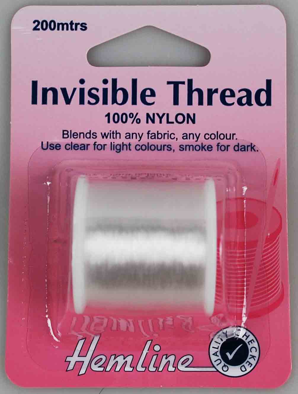 INVISIBLE:200Mx5PC/PKT (240/THREAD) 1 INVISIBLE:200Mx5PC/PKT (240/THREAD)