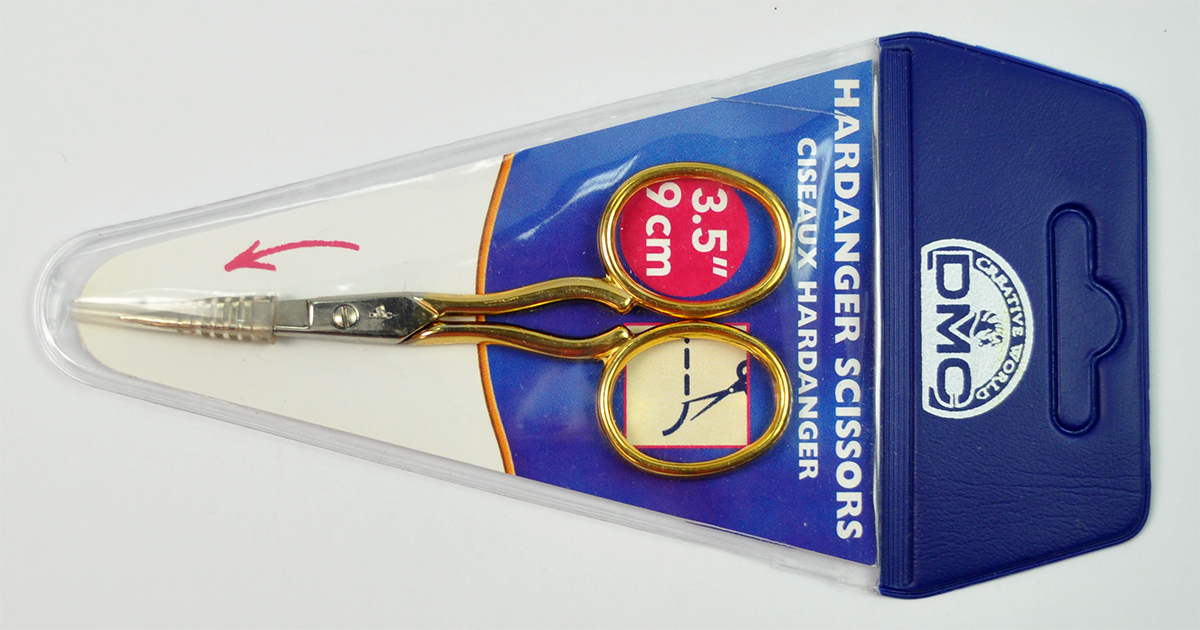HARDANGER SCISSOR:3 HARDANGER SCISSOR:3.5" (U1082)