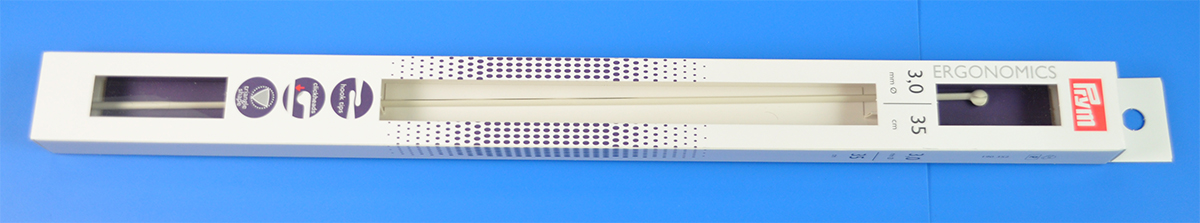 SINGLE POINT KNIT PIN:1PR"3MM (190352) 1 SINGLE POINT KNIT PIN:1PR"3MM (190352)