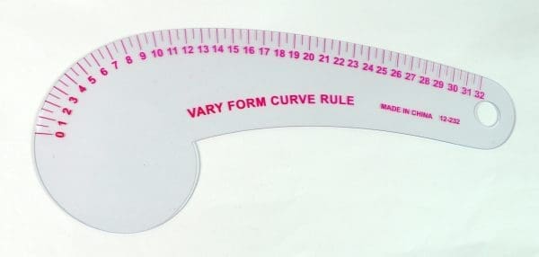 VARY FORM RULER (12-232/RULER)