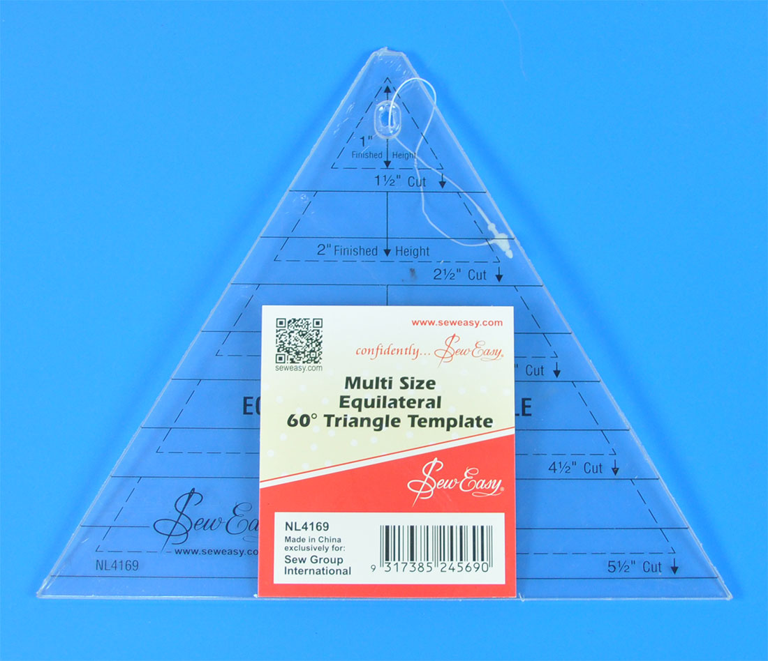 QUILT RULER TRIANGLE (NL4169) 1 QUILT RULER TRIANGLE (NL4169)