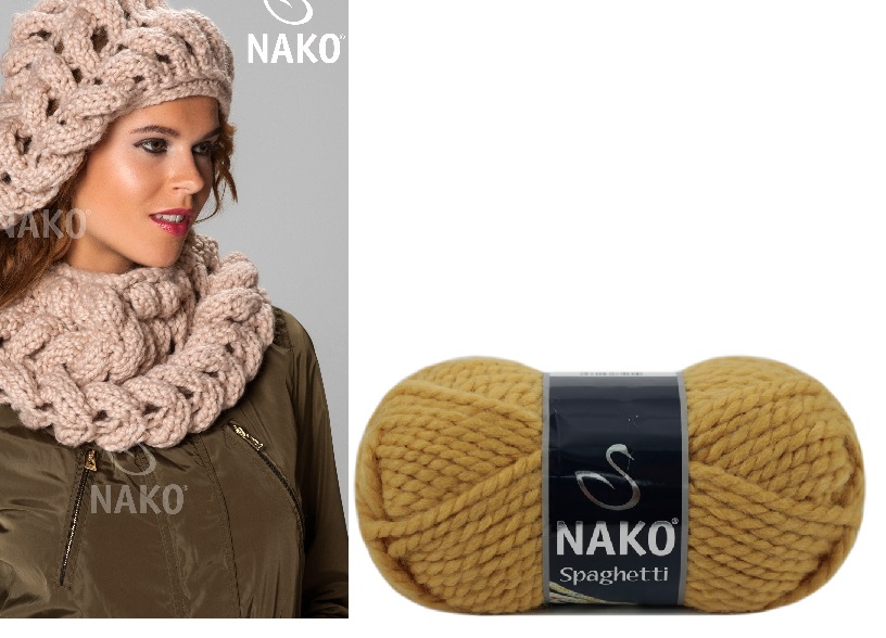 ACRY ACRY.WOOL YARN:5 BL(500G) (NAKO/SPAGHETTI)