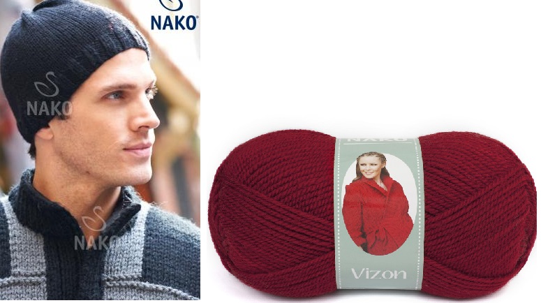 ACRY ACRY.WOOL YARN:5 BL(500G) (NAKO/VIZON)