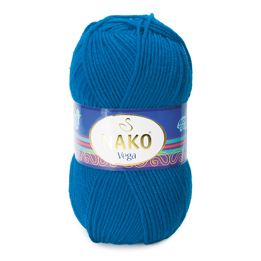 PR PR.ACR WOOL YARN:100Gx5BL(500) (NAKO/VEGA)