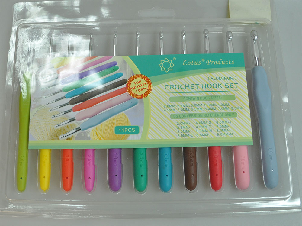 CROCHET HOOK SETl11PC:2MM-8MM (LOTUS/CH-2-8) 1 CROCHET HOOK SETl11PC:2MM-8MM (LOTUS/CH-2-8)