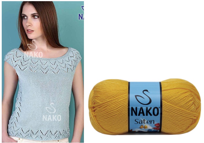 ACR WOOL YARN:5BL(500GRM) (NAKO/SATEN) 1 ACR WOOL YARN:5BL(500GRM) (NAKO/SATEN)