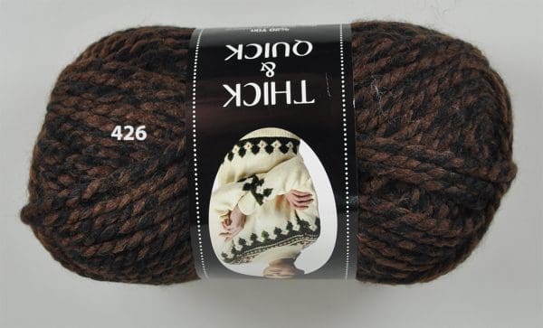 KNIT.YARN:6BLX170G (NAKO/THICK-QUICK)