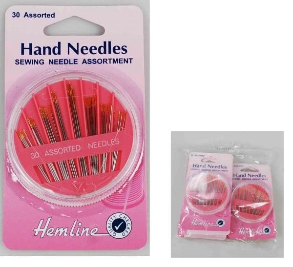 HAND NEEDLE:30PC/CRD:5CRD/PKT (210.30)