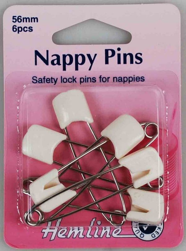 SAFETY PINS:6PC/CRD:5CRD/PKT (413)