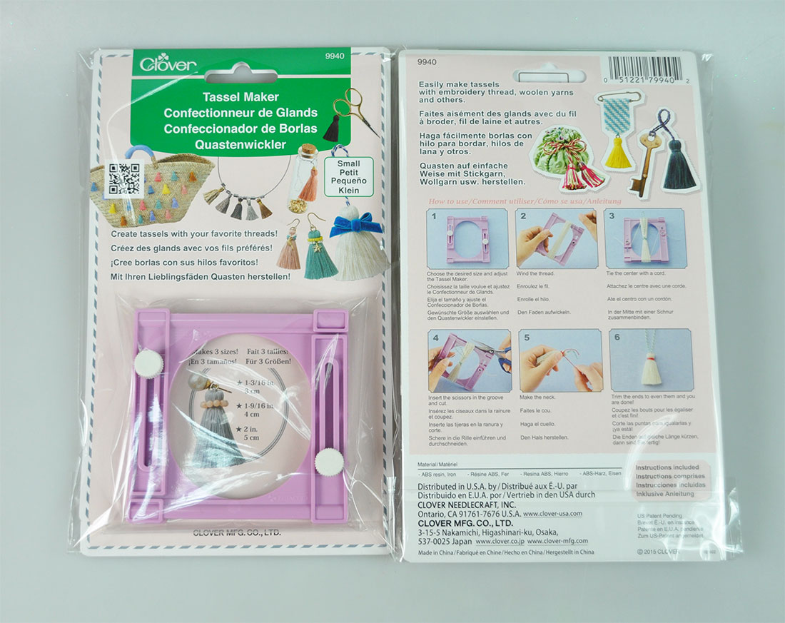 TASSEL MAKER:3PC (9940) 1 TASSEL MAKER:3PC (9940)