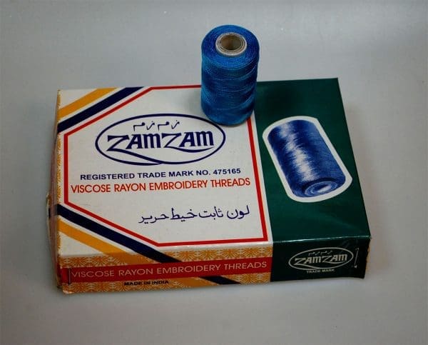 VISCOSE RAYON EMB.THREAD:10PC (ZAMZAM)