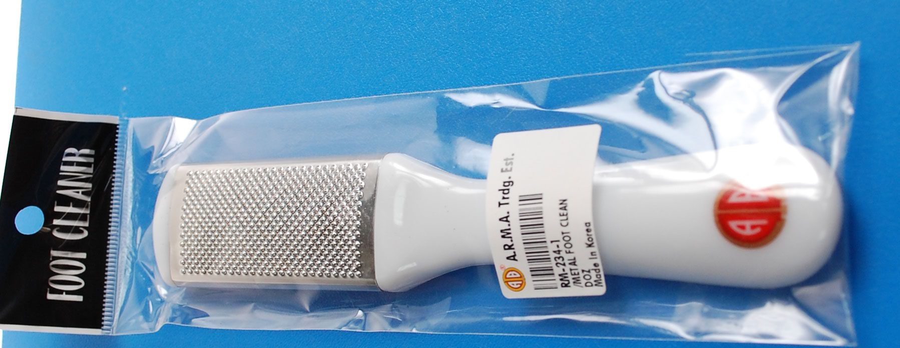 METAL FOOT CLEANER (RM-234) - White