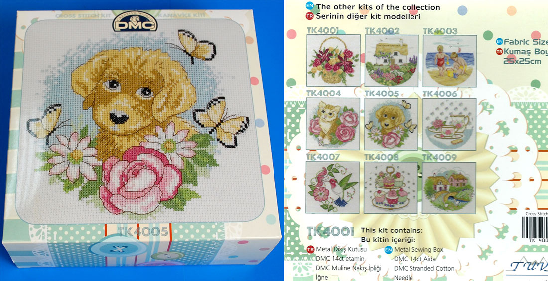 TUVA CROSS STITCH KIT (TK4000) 1 TUVA CROSS STITCH KIT (TK4000)