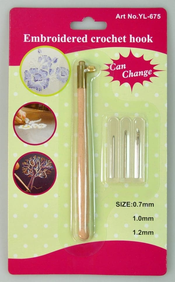 EMB.CROCHET HOOK SET (YL-675)