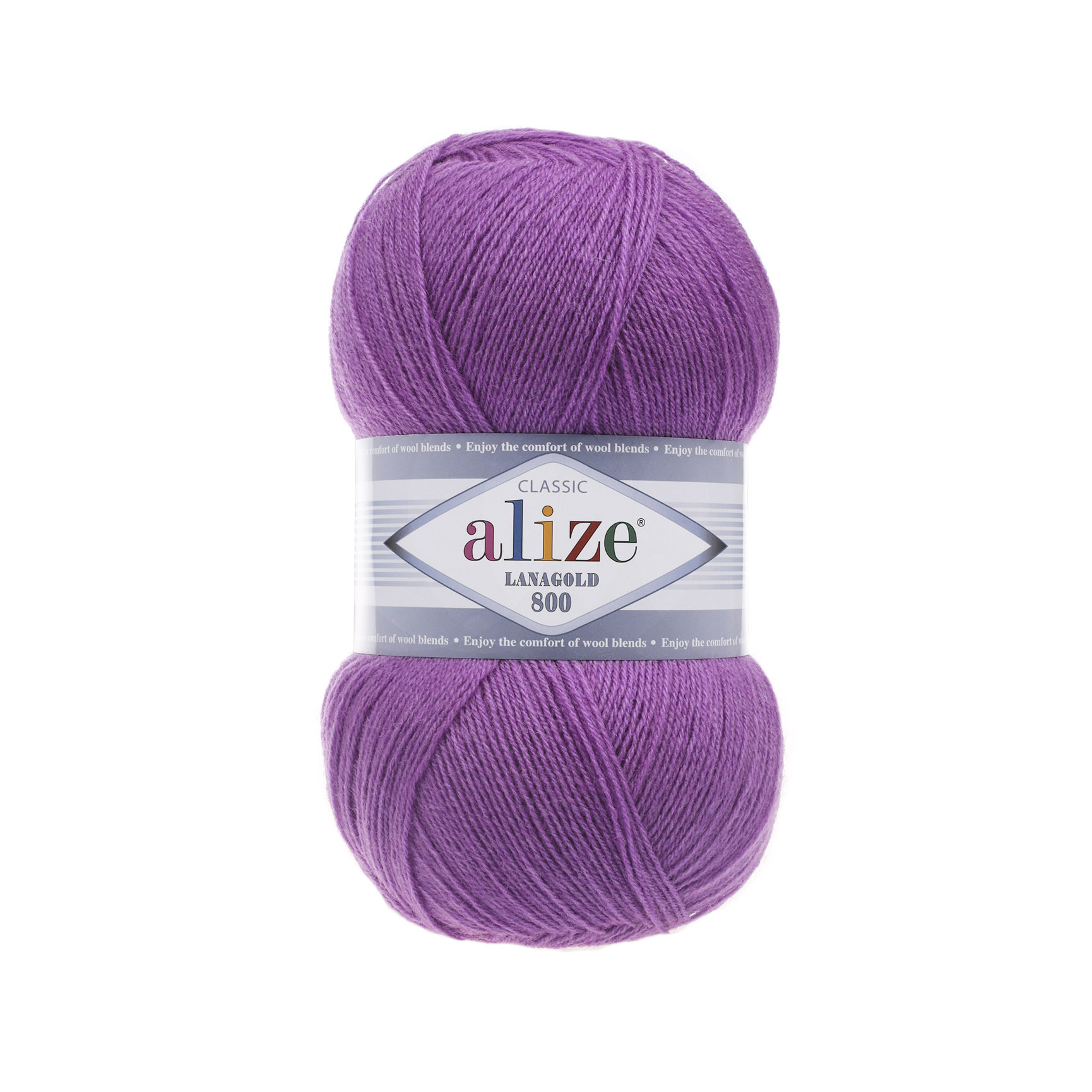 ACY.YARN:5BLx100GR (500grm) (ALIZE/LANA GOLD-800) - 260