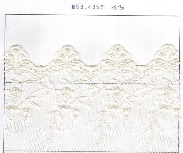 POLYSTER CUTTING LACE:7" (D-53-4352)