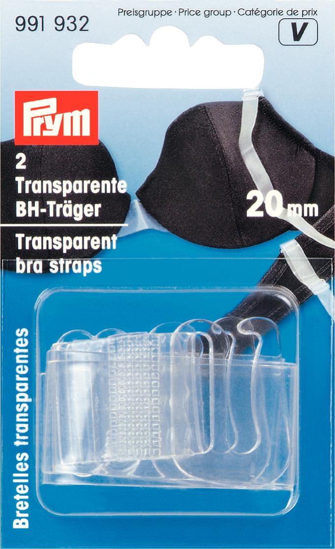 PRYM TRANSP PRYM TRANSP.BRA STRAPS (991932)