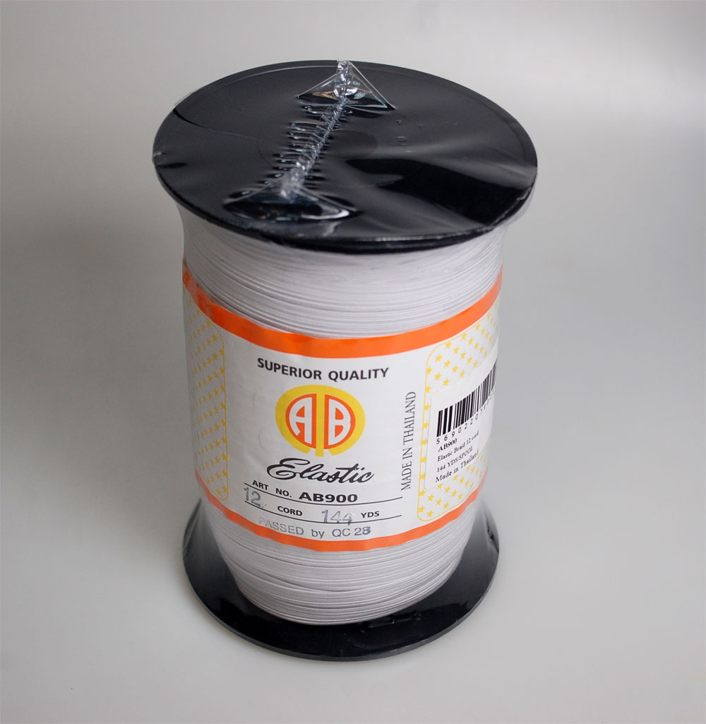 ELASTIC BRAID  (AB900-W/12C-144)