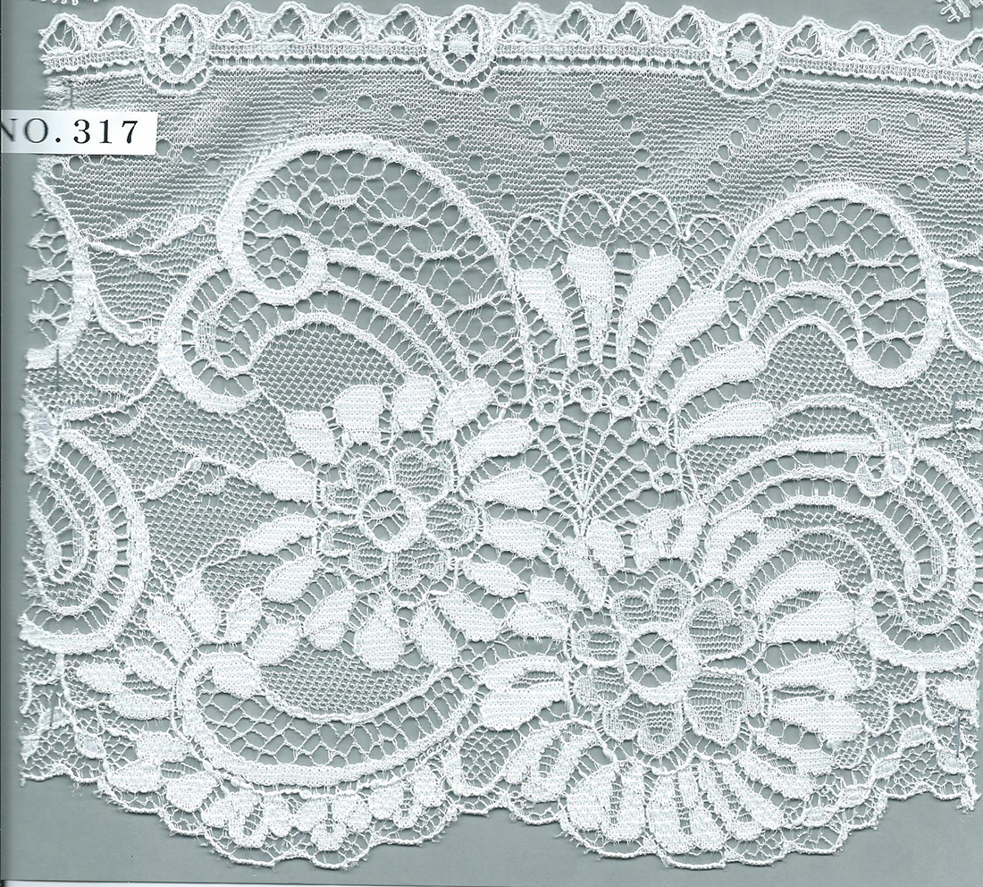 RASCHEL LACE:7" (317) 1 RASCHEL LACE:7" (317)