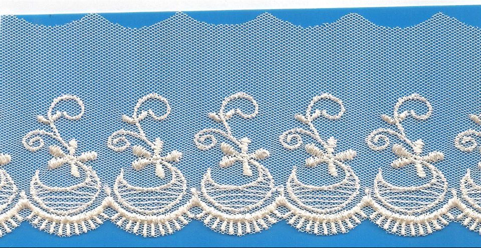 NET CUTTING LACE;15Y:2-3/8" (D-45-4032) 1 NET CUTTING LACE;15Y:2-3/8" (D-45-4032)