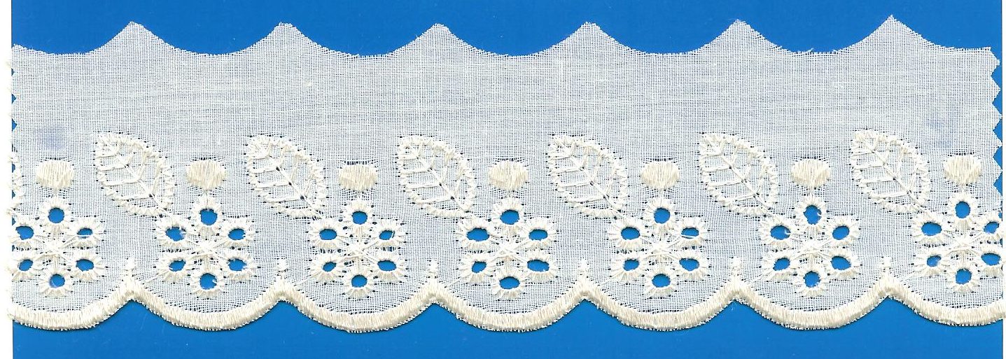 T/C CUTTING LACE  (D-1766/15) 1 T/C CUTTING LACE  (D-1766/15)