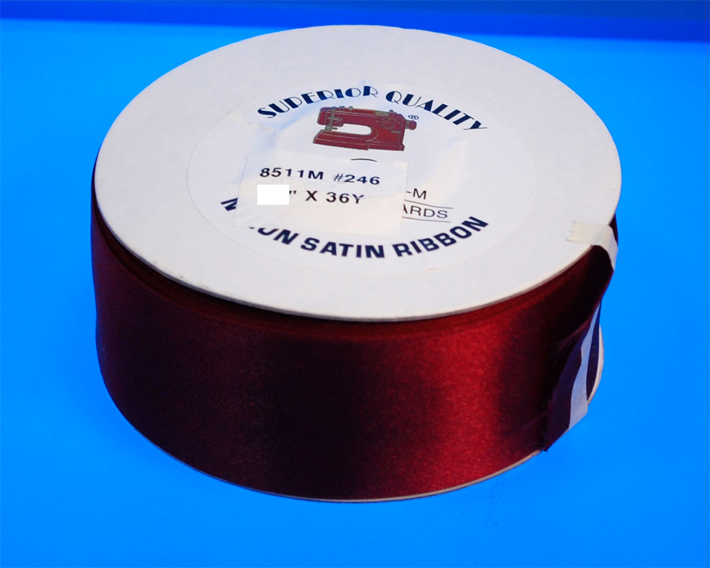 NYL.SATIN RIBBON:1.5":36Y (8511M-1 NYL.SATIN RIBBON:1.5":36Y (8511M-1.5/R)