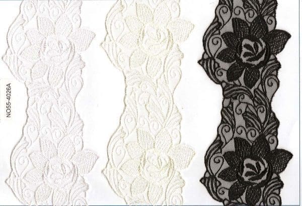 POL NET CUTTING LACE:3":15Y (D-55-4026A)