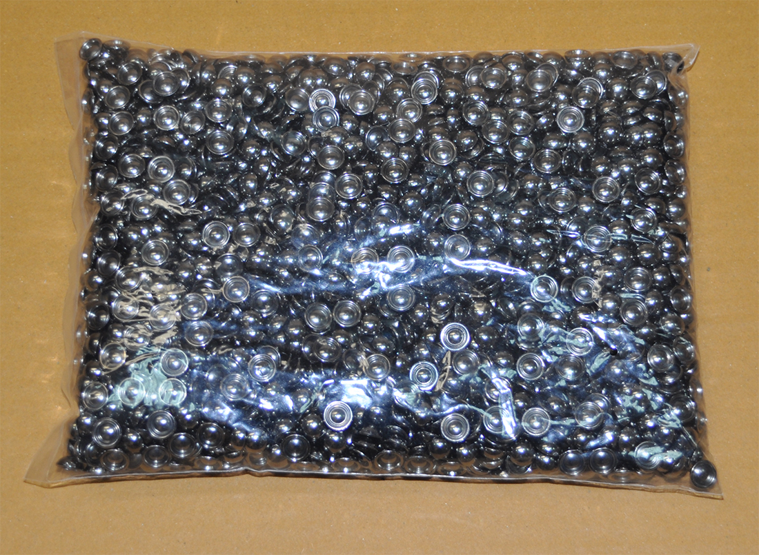 HALF RESIN BEADS:10MM:2000PC (438A/5) 1 HALF RESIN BEADS:10MM:2000PC (438A/5)