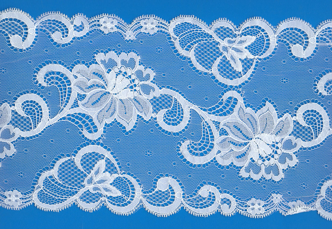 RASCHEL LACE:7" (734/MTR) 1 RASCHEL LACE:7" (734/MTR)