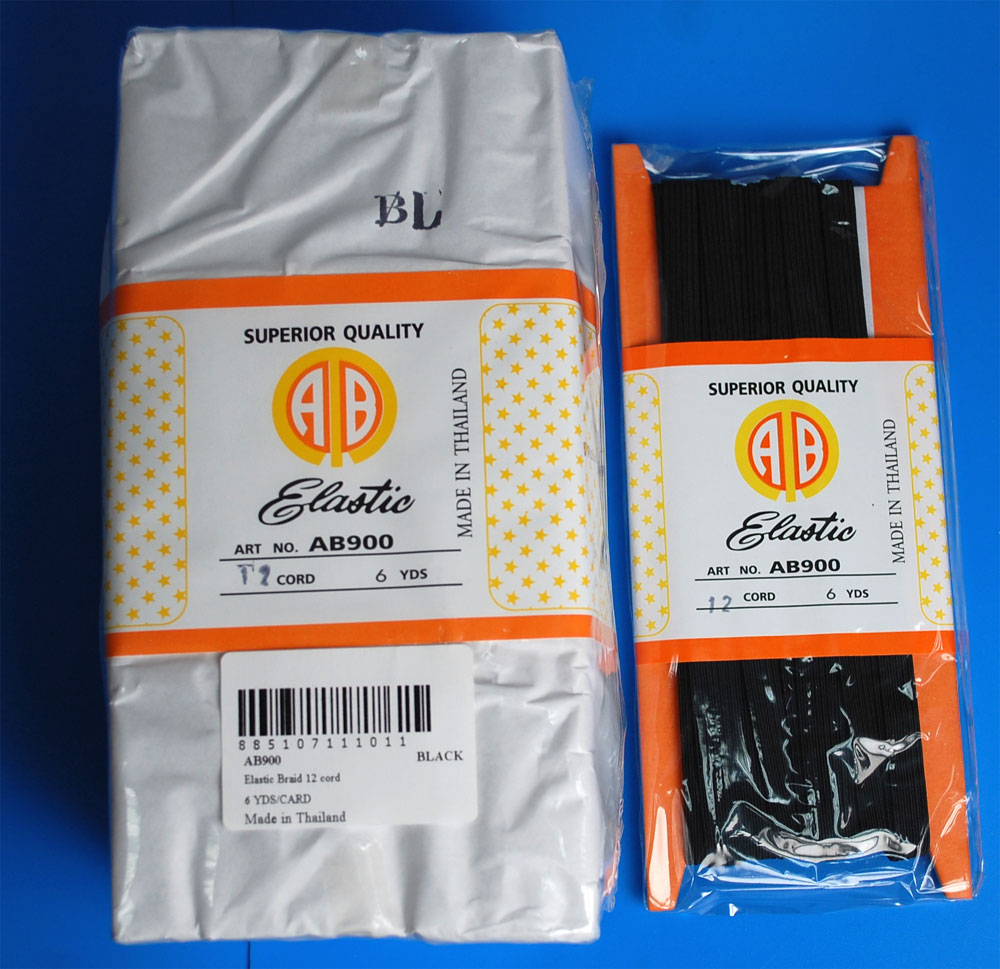 ELASTIC BRAID (AB900-B/12C-6) 1 ELASTIC BRAID (AB900-B/12C-6)