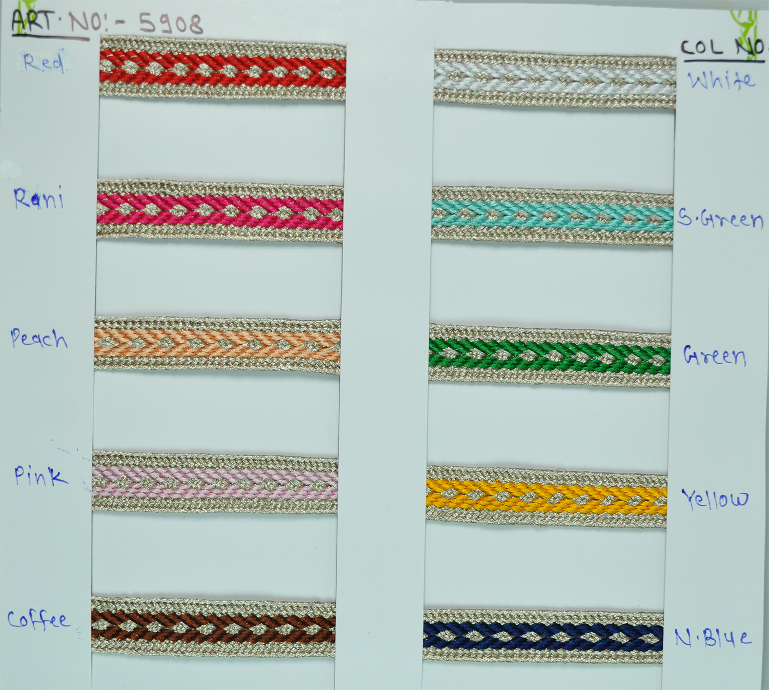 LACE:18YDS (5908) 1 LACE:18YDS (5908)