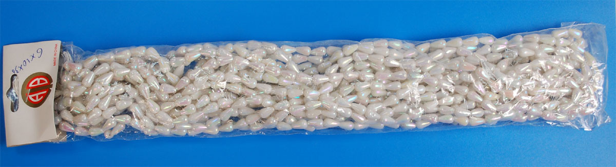 BEADS; 30" STR (6X10X30DRP) 1 BEADS; 30" STR (6X10X30DRP)