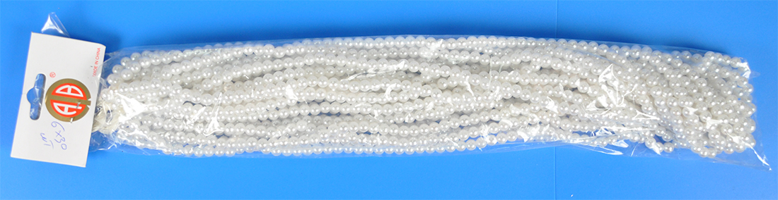 BEADS; 30" STR (6X30ROP)