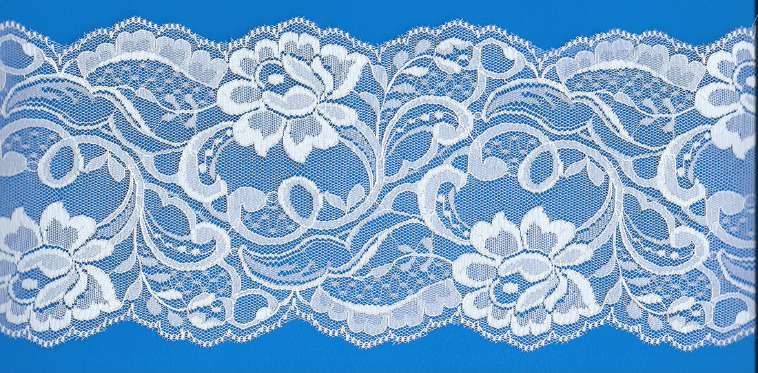 RASCHEL LACE:4-3/4" (7728-TEC) 1 RASCHEL LACE:4-3/4" (7728-TEC)
