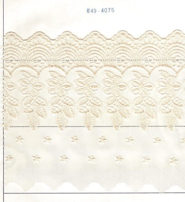 NET CUTTING LACE;15YDS:6" (D-49-4075)