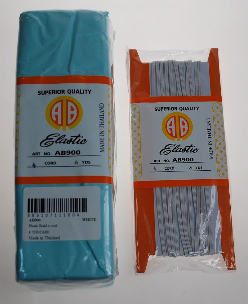 ELASTIC BRAID (AB900-W/4C-6) 1 ELASTIC BRAID (AB900-W/4C-6)