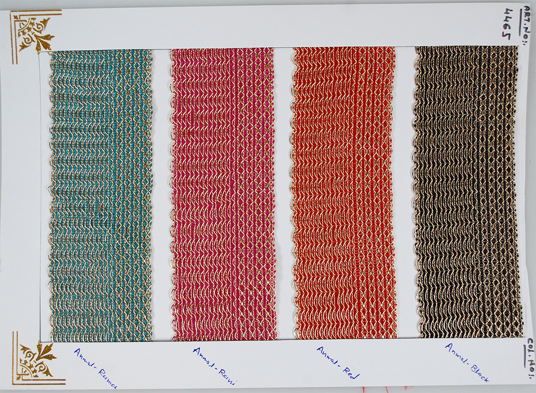 METALIC LACE:9 MTR (4465) 1 METALIC LACE:9 MTR (4465)