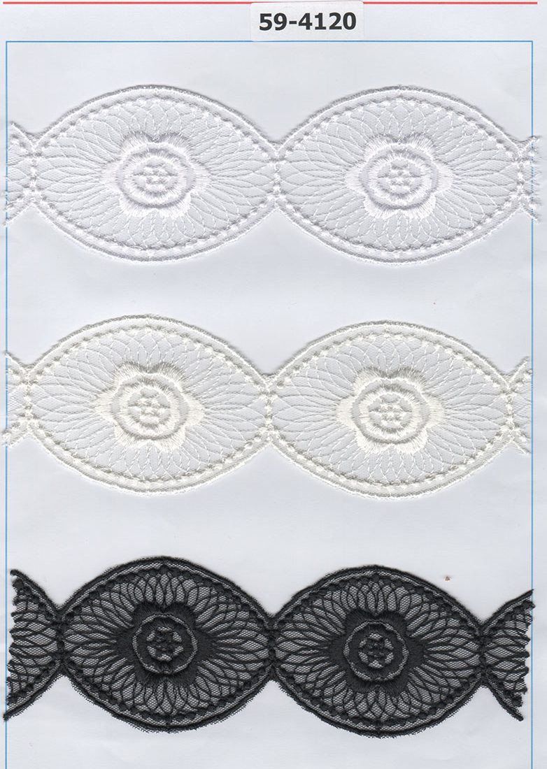 POL NET-CUT LACE:15Y:7CM (D-59-4120) 1 POL NET-CUT LACE:15Y:7CM (D-59-4120)