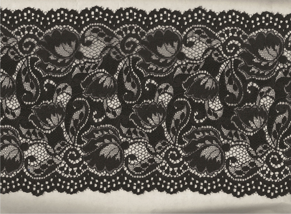 RASCHEL LACE:5-1/4" (5588-R) 1 RASCHEL LACE:5-1/4" (5588-R)