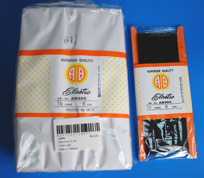 ELASTIC BRAID (AB900-B/16C-6) 1 ELASTIC BRAID (AB900-B/16C-6)