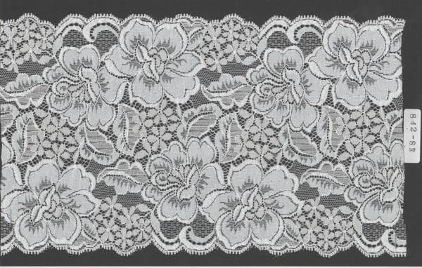 RASCHEL LACE:6-1/2" (842-SR)