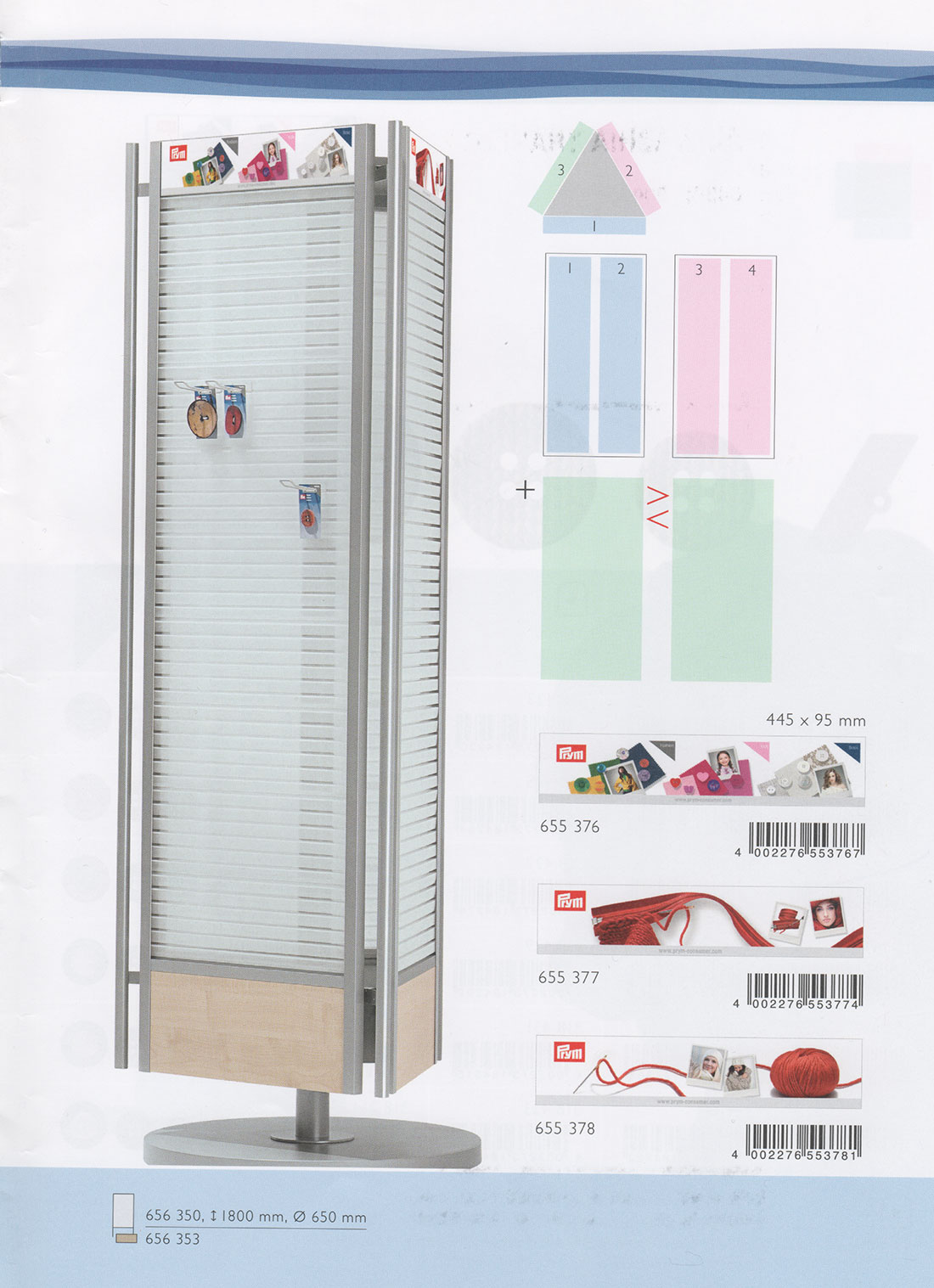 DISPLAY STAND:ROTATING (656350) 1 DISPLAY STAND:ROTATING (656350)