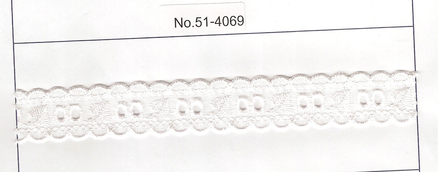 T/C CUTTING LACE:1":7YD (D-51-4069) 1 T/C CUTTING LACE:1":7YD (D-51-4069)